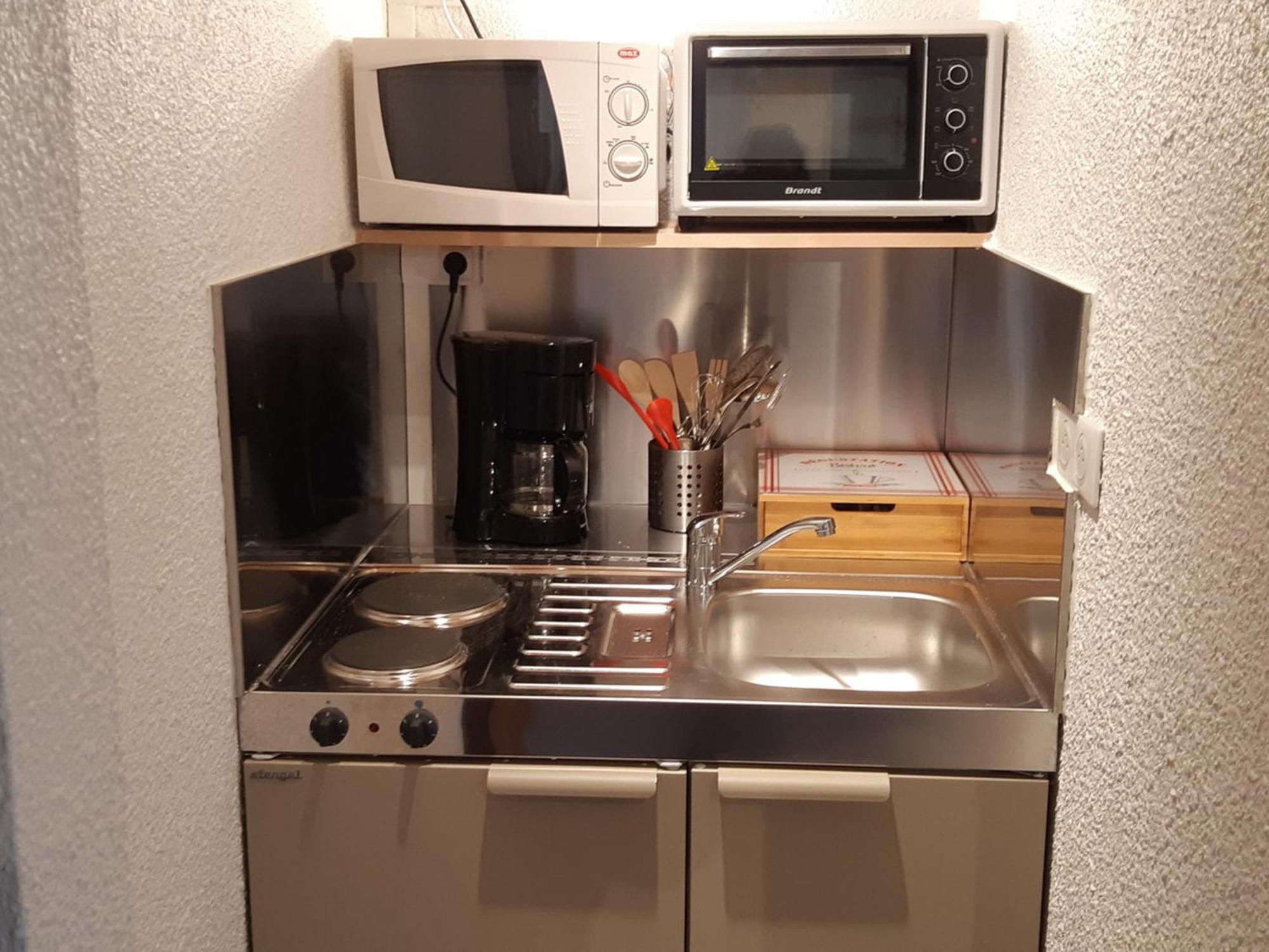 Studette Renovee Pour 2 Au Pied Des Pistes, Centre Les Deux Alpes - Fr-1-516-134 Apartman Kültér fotó